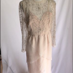 Vintage evening dress or Wedding Dress